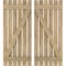 Ekena Millwork Americraft 6-Board (2 Batten) Wood Spaced Board-n-Batten Shutters w/ Z-Bar, ARW102SB623X77UNH, PR ARW102SB623X77UNH - alternate 1